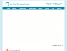 Tablet Screenshot of muir.smmusd.org