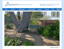 Tablet Screenshot of cabrillo.smmusd.org